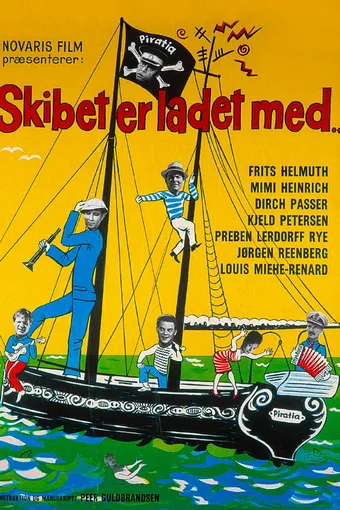 Skibet er ladet med